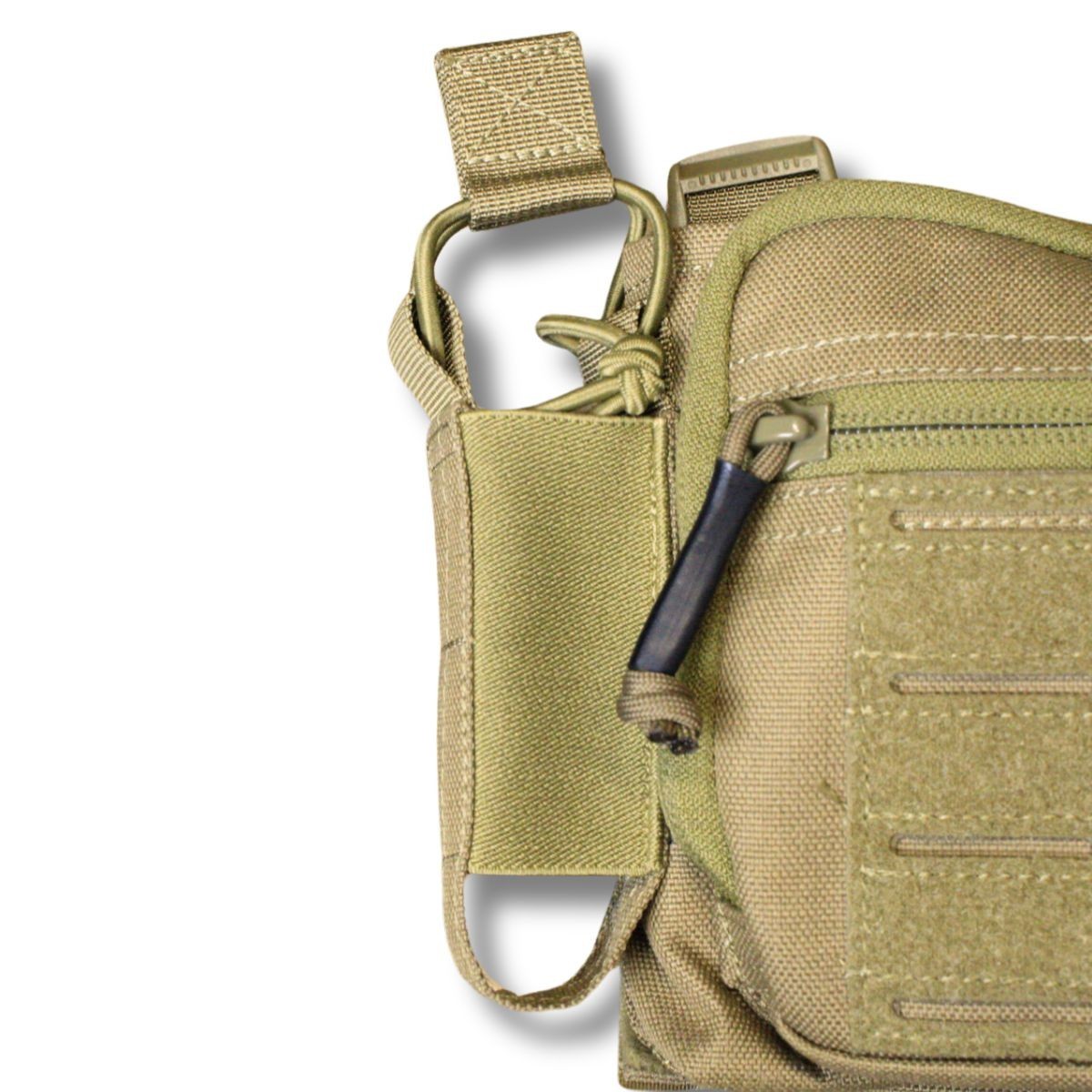 TS Slim Placard – 1000D Nylon MOLLE & Utility Panel - Desert Tan