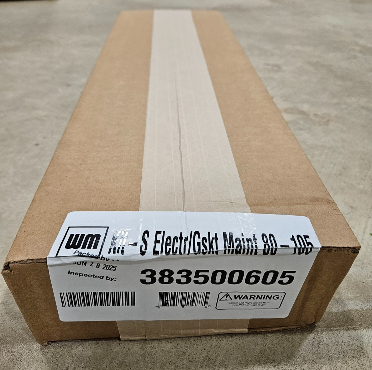 Weil Mclain 383-500-605 Maintenance Kit for Ultra Gas Boilers Sizes 80 & 105 NEW
