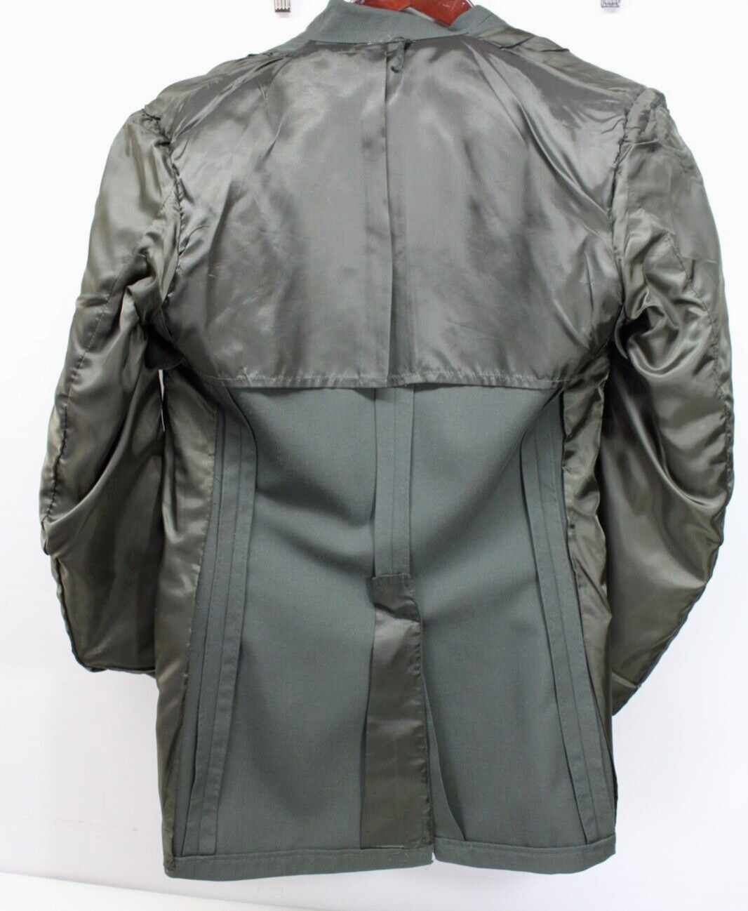 VTG US ARMY DRESS GREEN SUIT WOOL JACKET & PANTS JACKET 37 L / PANTS 36X29