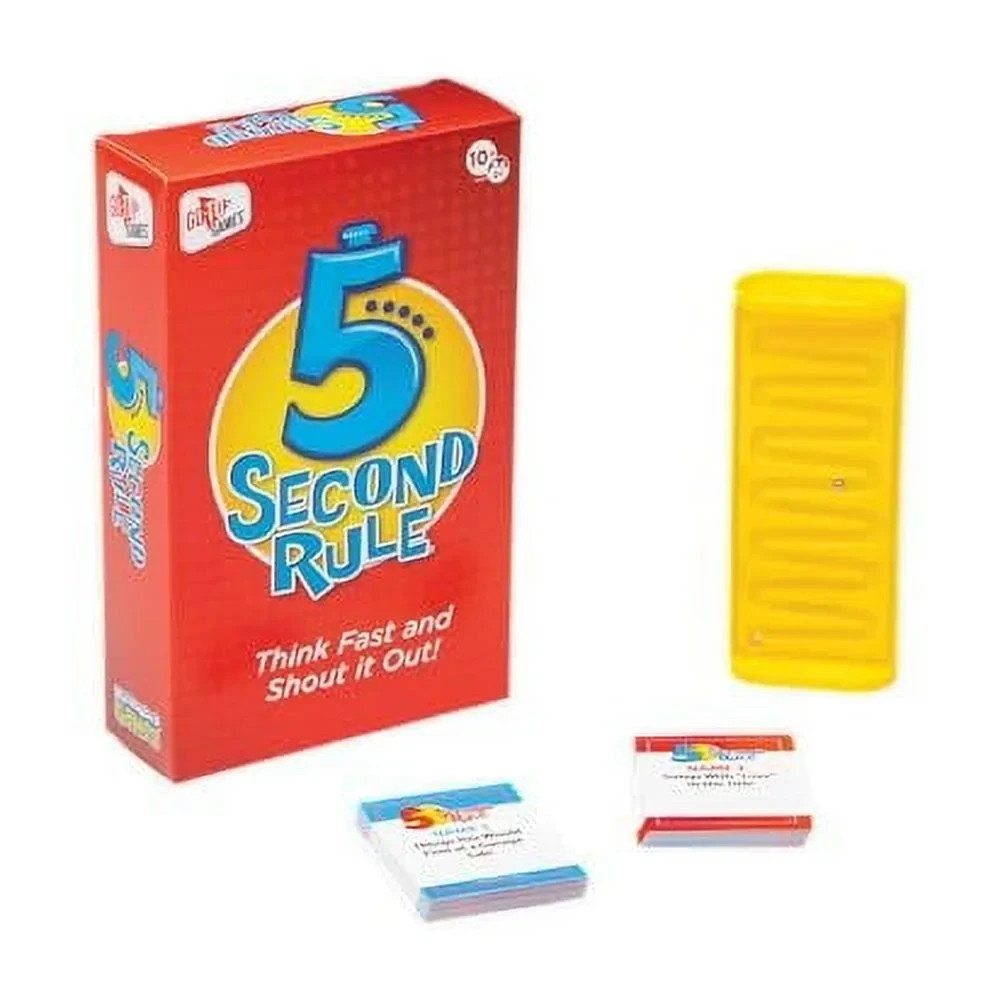 5 Second Rule Mini Game; PlayMonster; Party Card Game