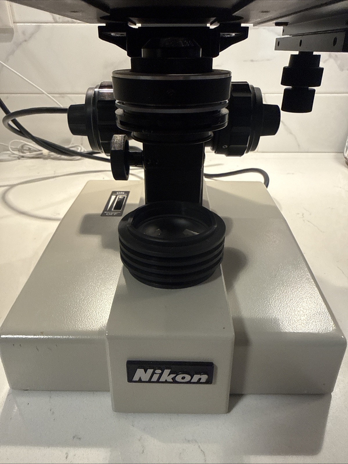 Nikon Model SC Binocular Microscope With Carry Case