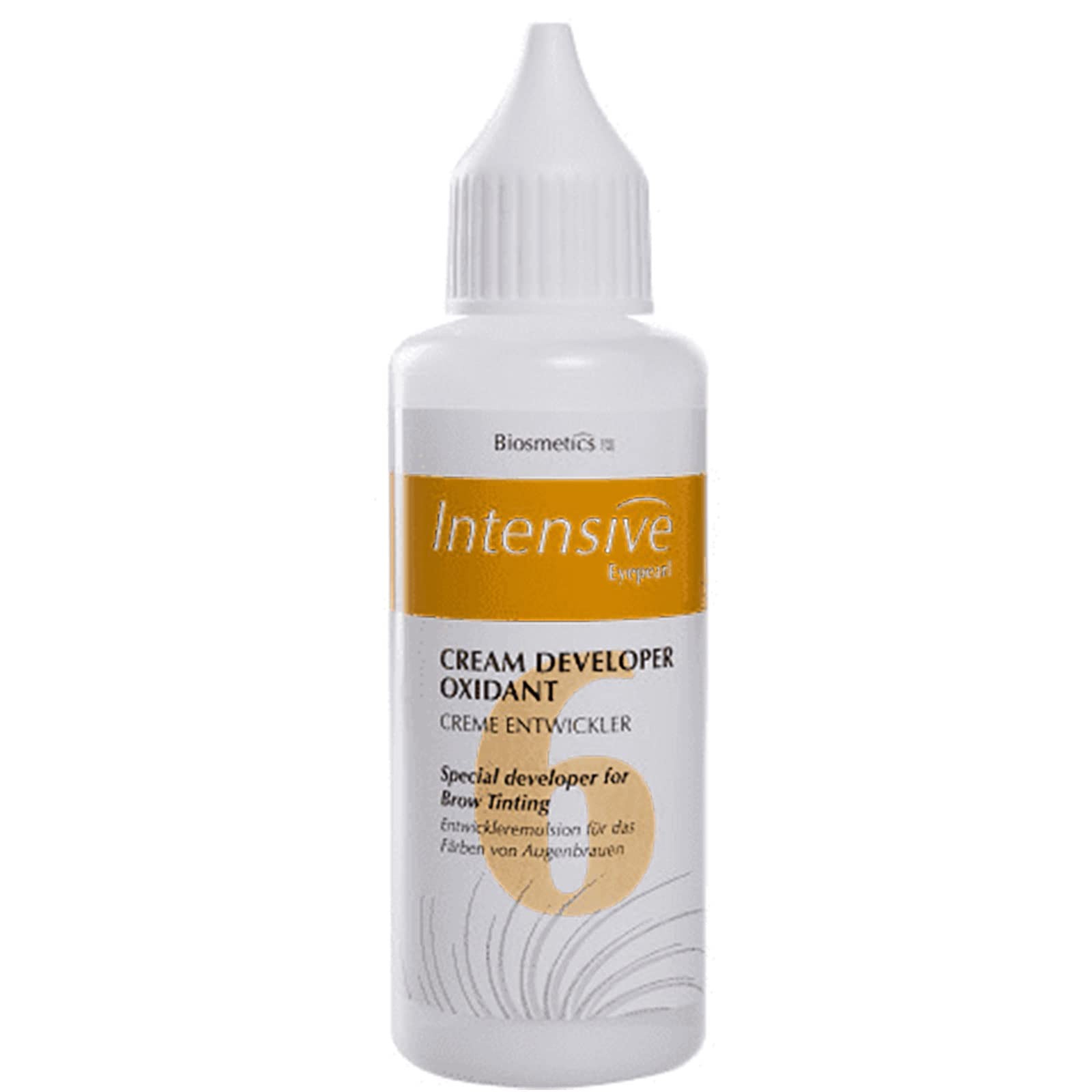 Biosmetics Intensive Cream Developer 6% Non-Drip Hydrogen Peroxide Oxidant for