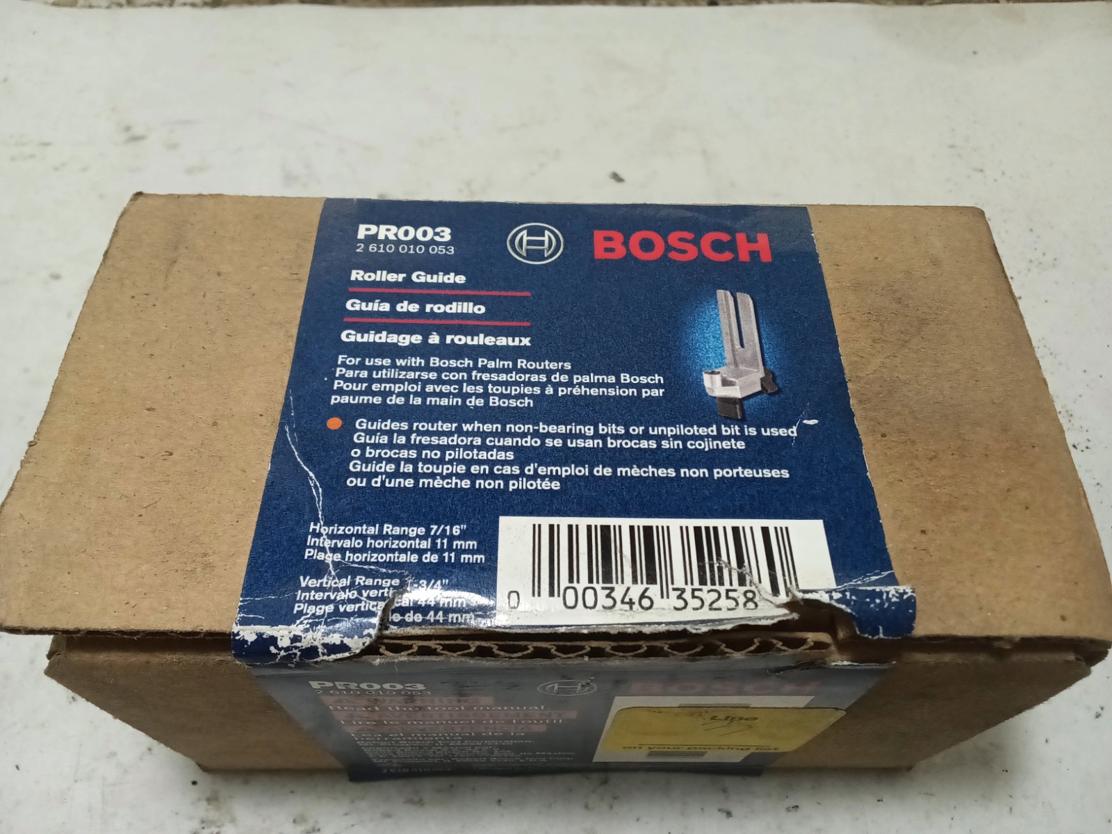 Bosch PR003 Roller Guide (E7E2)