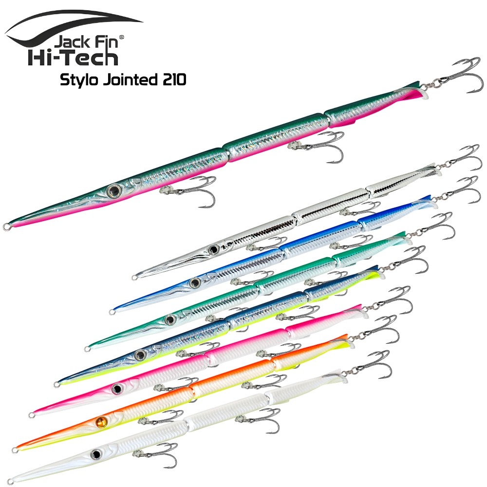 JACK FIN High Tech Needlefish Swimbait Lure JOINTED STYLO 210