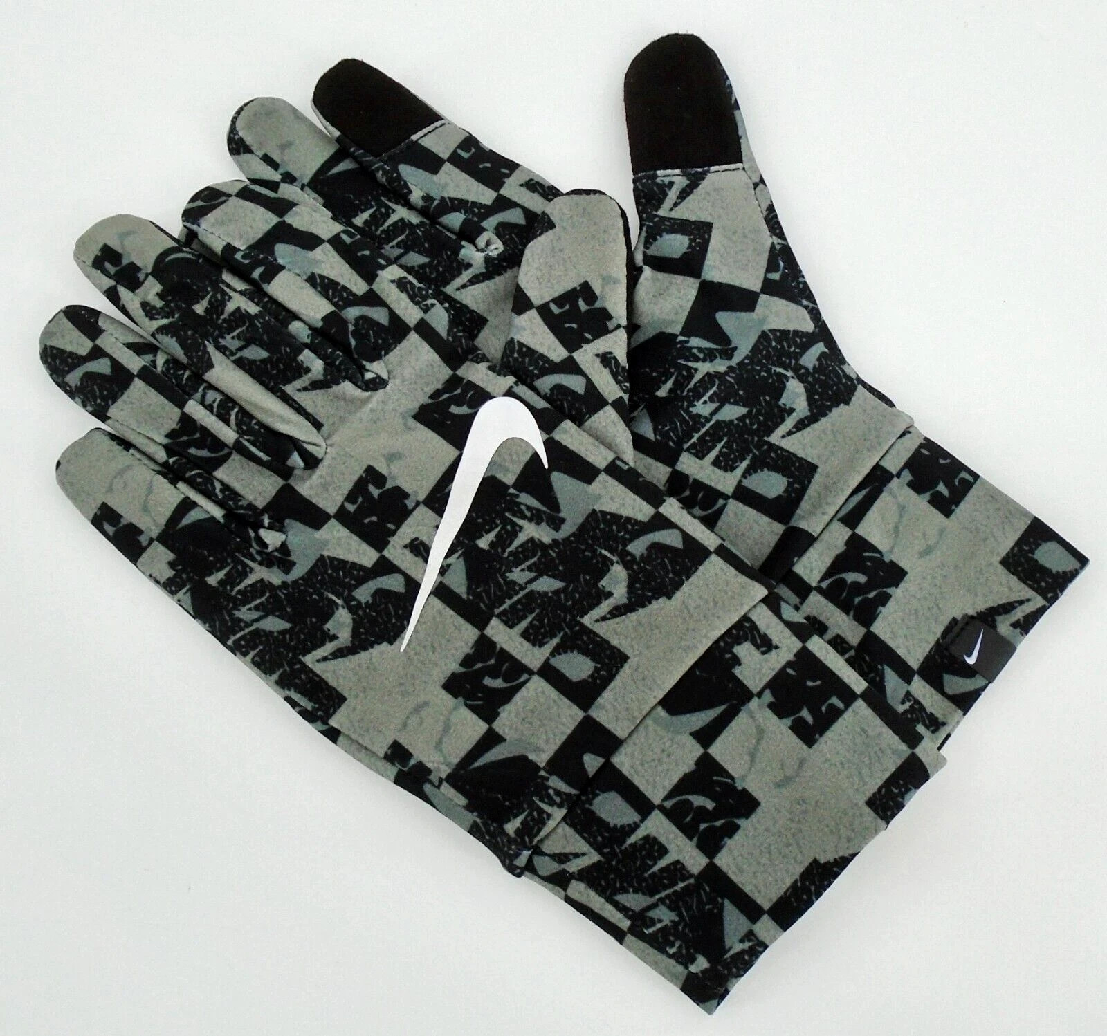 Nike Lightweight Tech Gloves Women's Medium Black/Flat Pewter/Silver