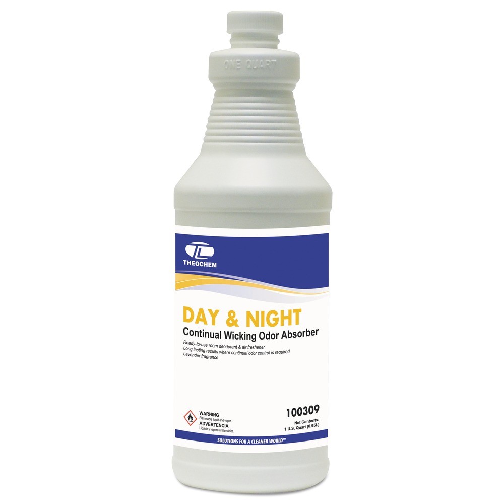 Theochem Laboratories 309QT 32 oz. Bottle Wicking Odor Absorber (12/Carton) New