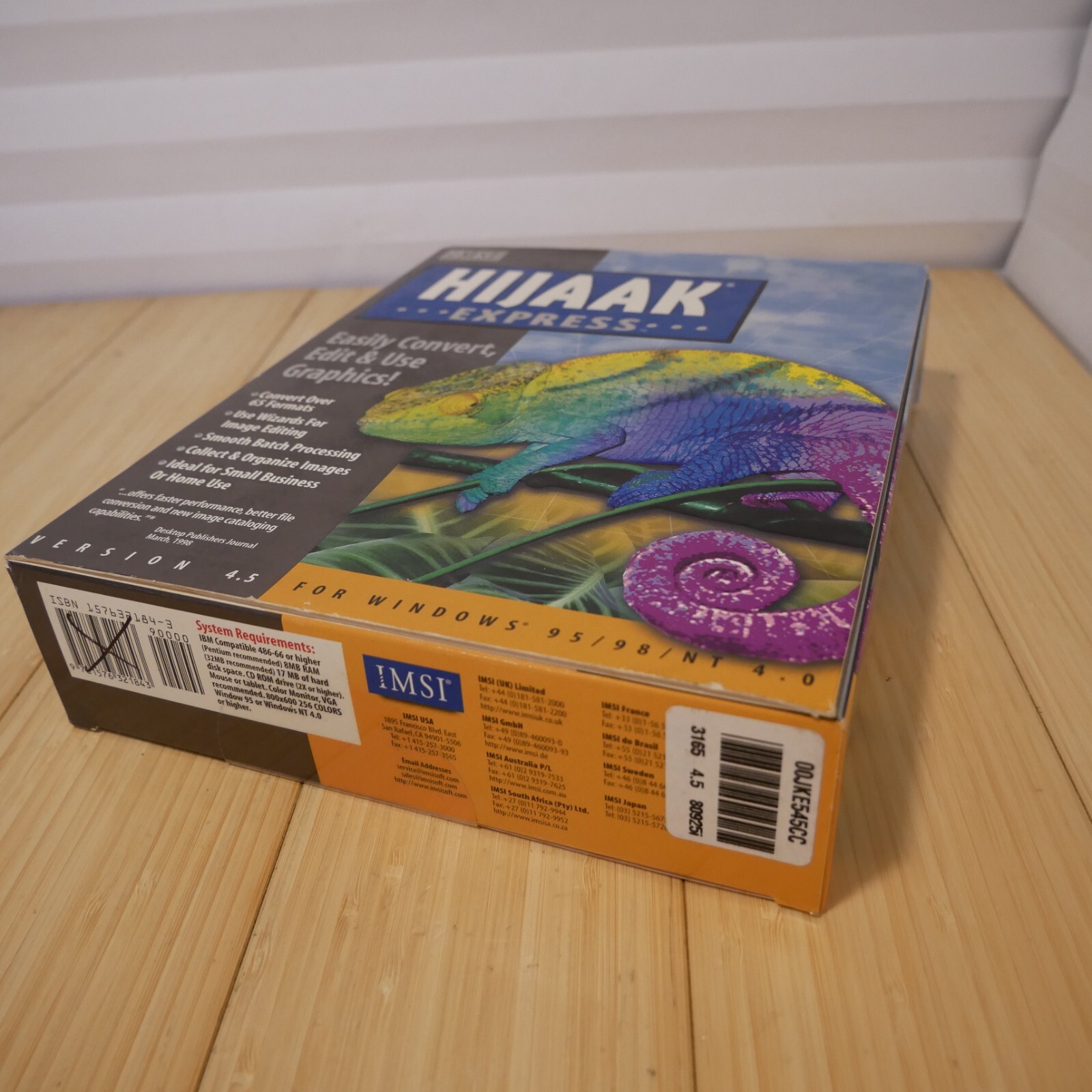 Quarterdeck Hijaak Express Graphics Conversion - Windows 95, 98, NT 4.0 CD-ROM
