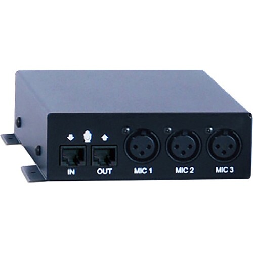 ClearOne INTERACT XLR Microphone Distribution Box - Black NEW!!