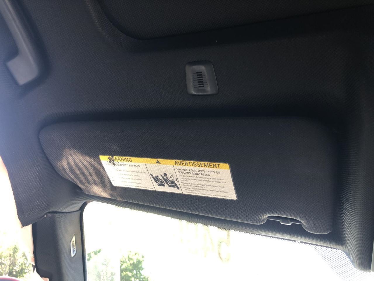 Sun Visor Driver  Illuminated Cloth Fits 10-16 BMW 535i 953649