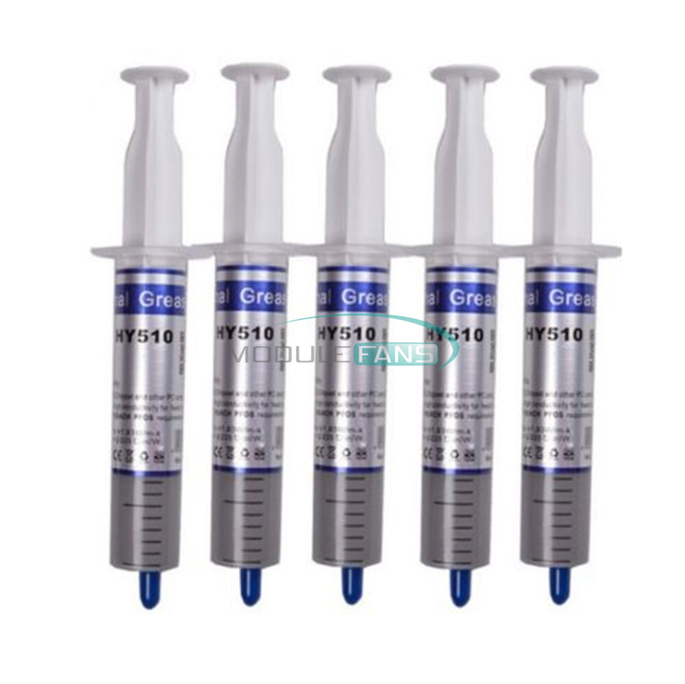 10PCS 30g Grey Thermal Conductive Grease Paste For CPU GPU Chipset Cooling HY510