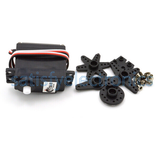 DS04-NFC 360 Degree Continuous Rotation Servos DC Geared Motor for RC Robots