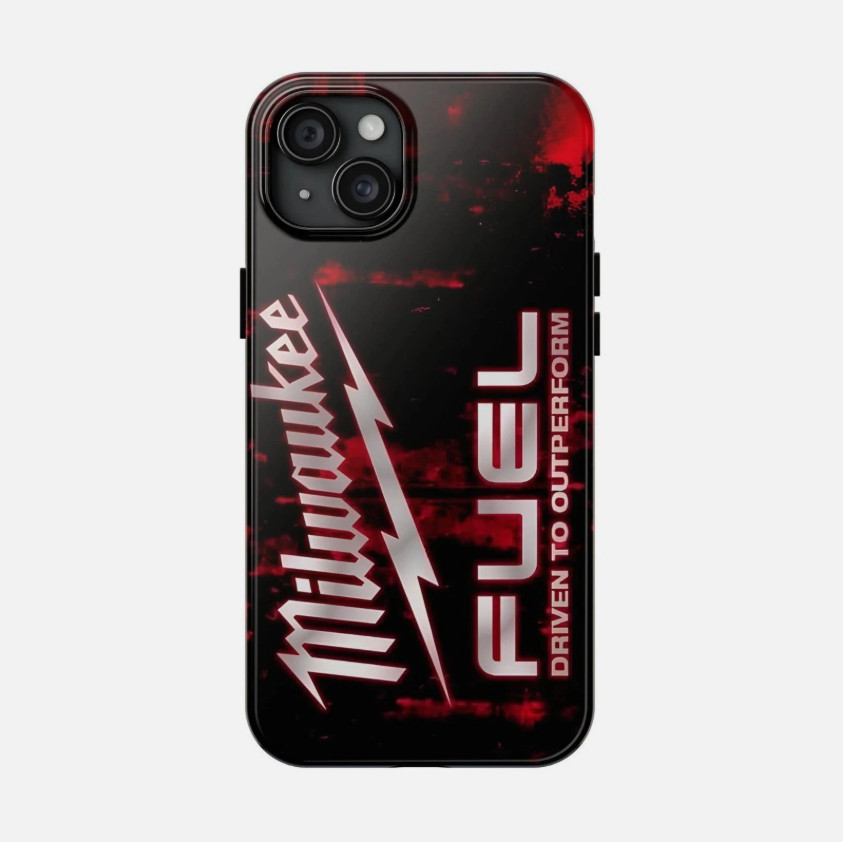 Milwaukee Fuel Inspired Tough Hard Phone Case iPhone 11–17 Pro Max