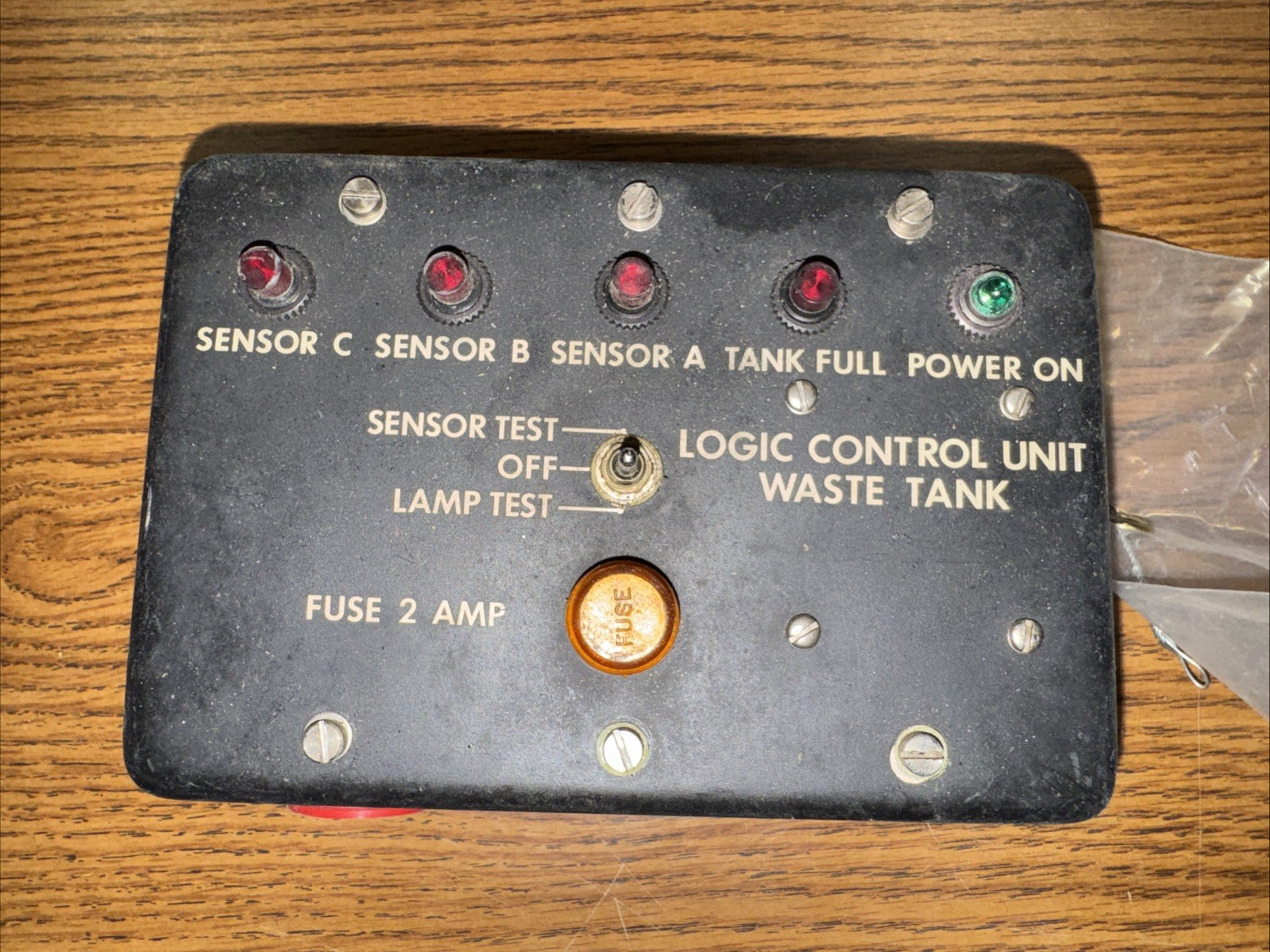 Aviation Logic Control Unit Waste Tank Rogerson Aircraft Corp 70400-3 bin31