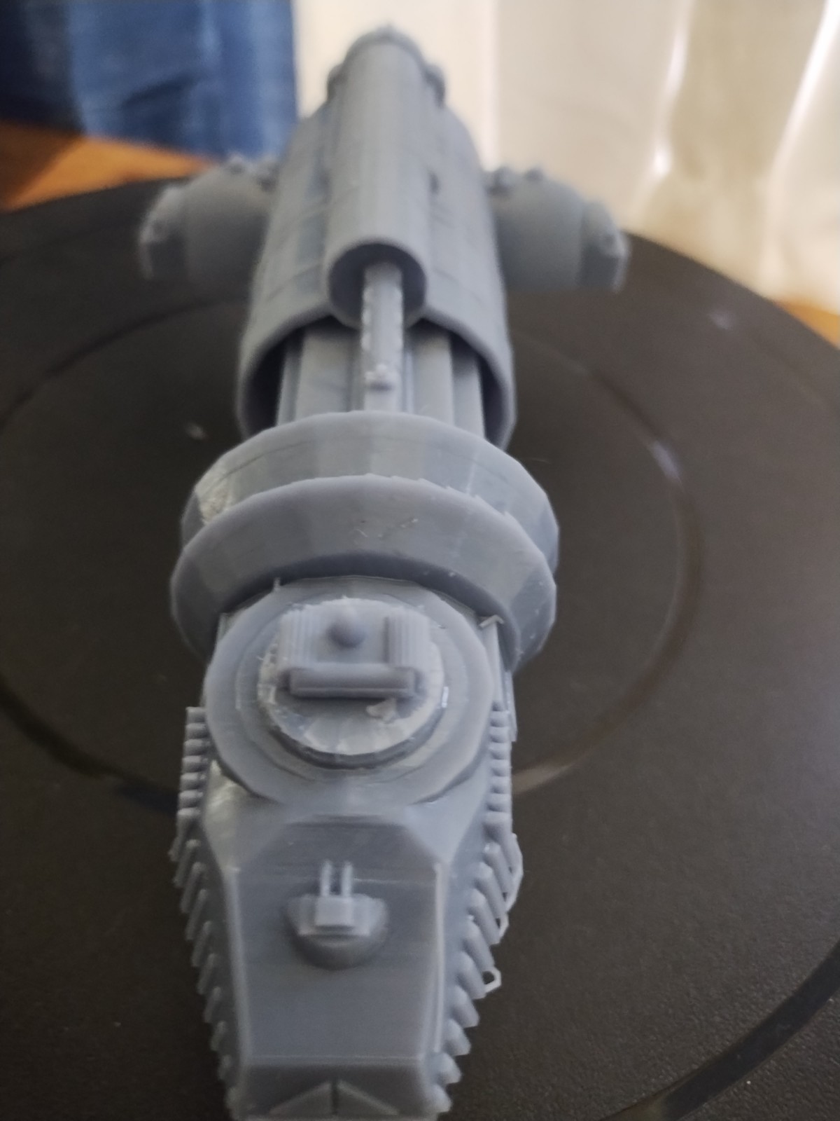 Battlestar Galactica Ragtag Ship 3D Resin Print 8.75"