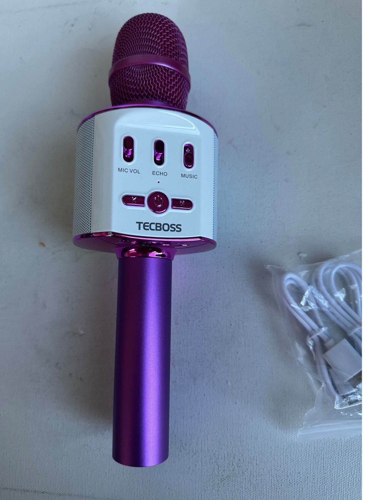 Karaoke Microphone Wireless Bluetooth Speaker Handheld Portable Singing