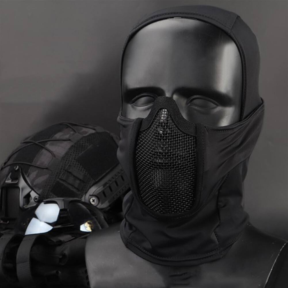 Balaclava Airsoft Paintball Full Face Mask Tactical Helmet Mask Protection Hood