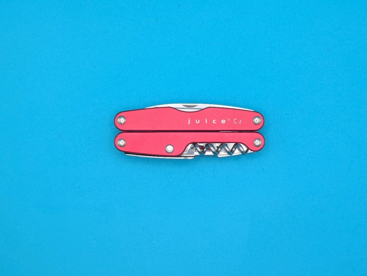 Leatherman Juice C2 Red Multi Tool!  *GREG GILBERT* LOOSE CORKSCREW