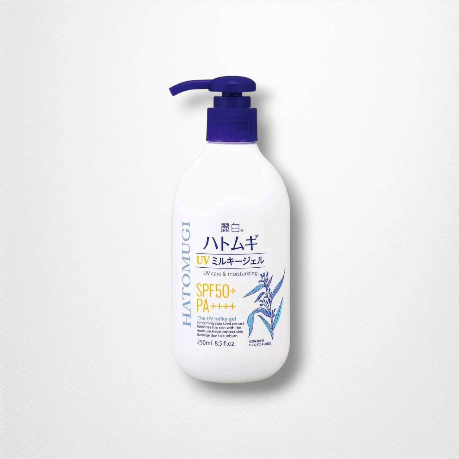 Reihaku Hatomugi - UV Care & Moisturizing The UV Milky Gel SPF50+ PA++++ - 250ml