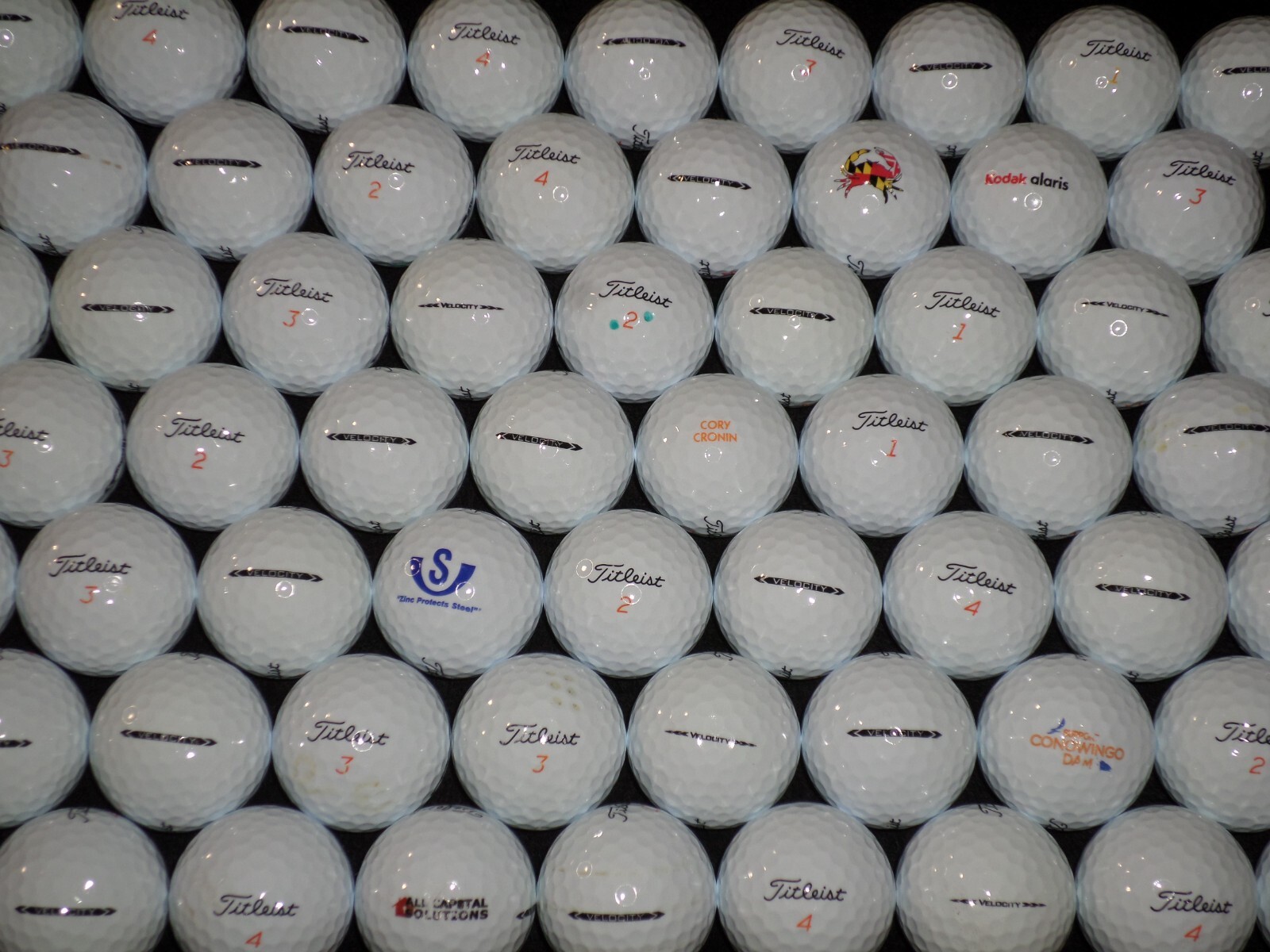 60 Titleist Velocity Golf Balls