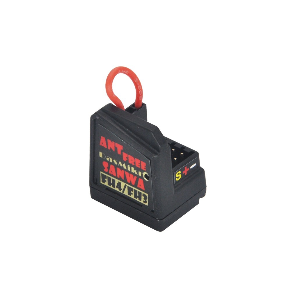 New Mini DasMikro 4CH Receiver Compatible Sanwa FH3 FH4 Surface MT-4S/M12/M17