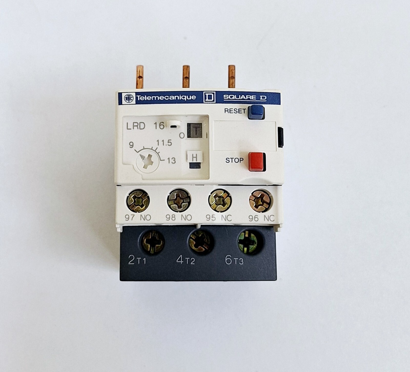 Telemecanique Square D LRD16 / 034682 Thermal Overload Relay 9-13A(Lot of 2 pcs)