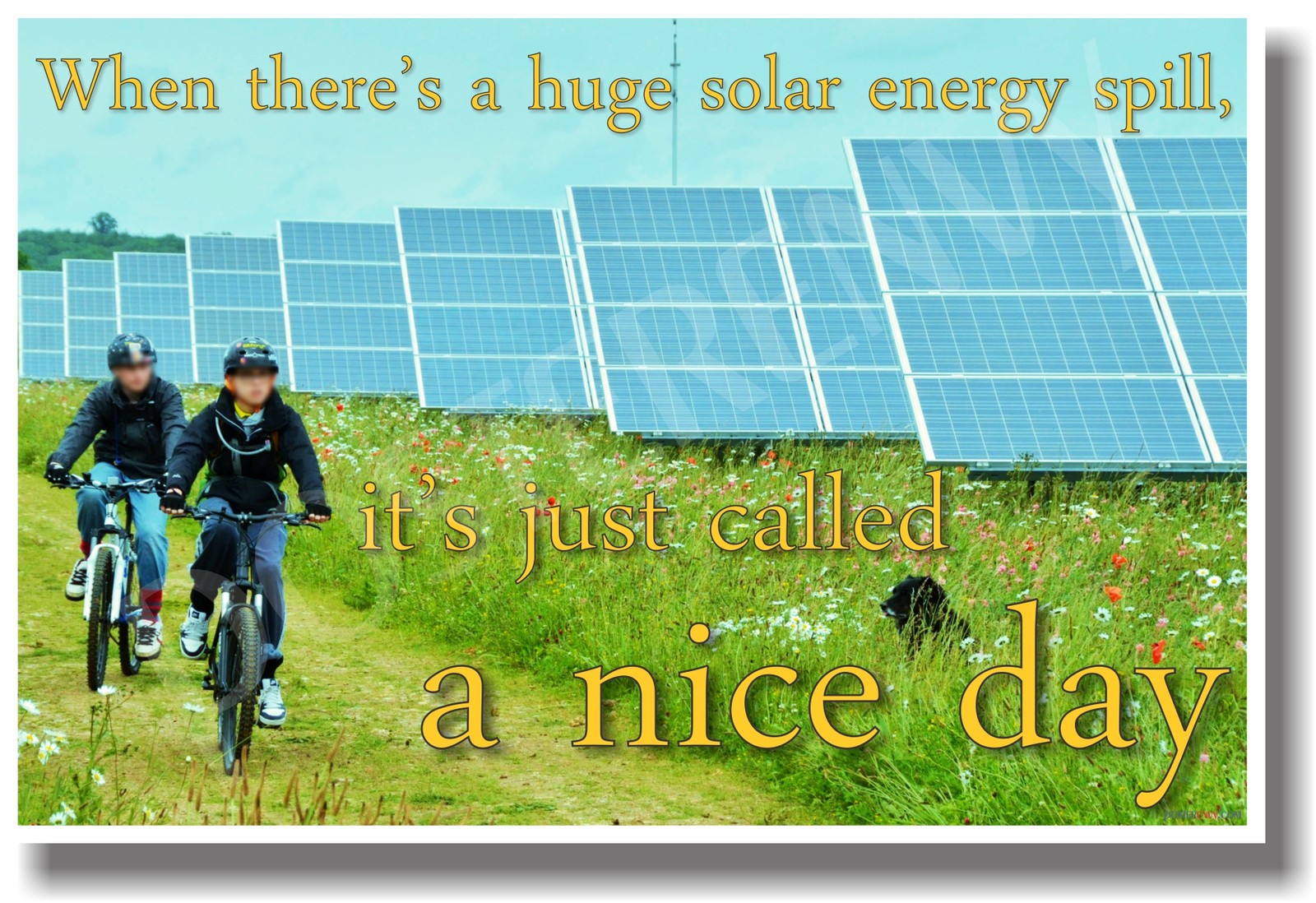 Solar Energy Spill - NEW Classroom Science Poster