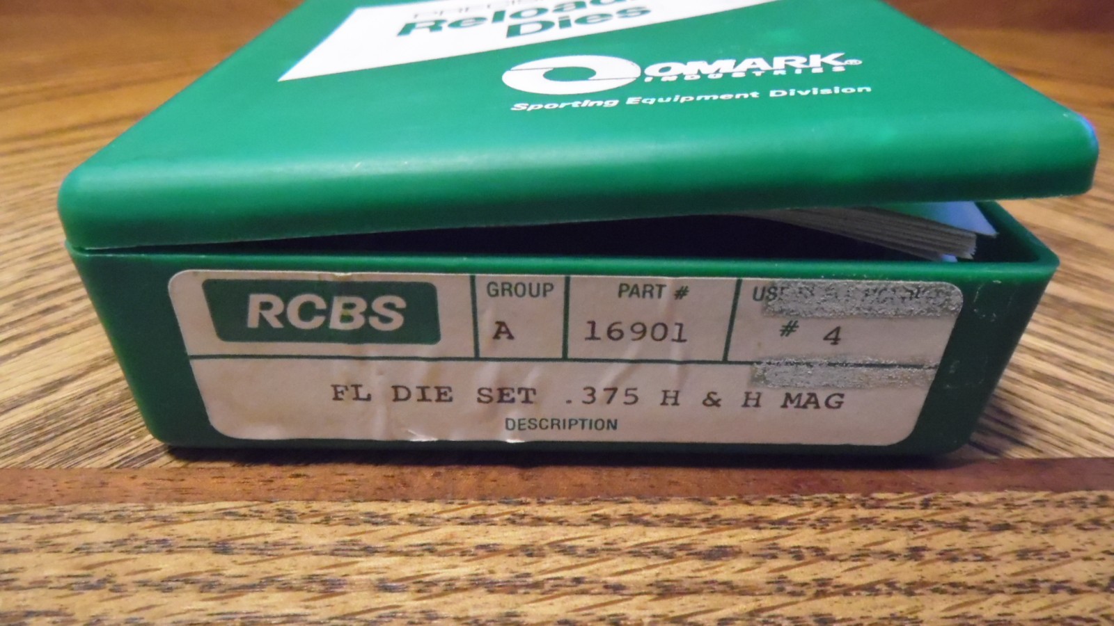 RCBS FL 375 H/H 16901 Die Set