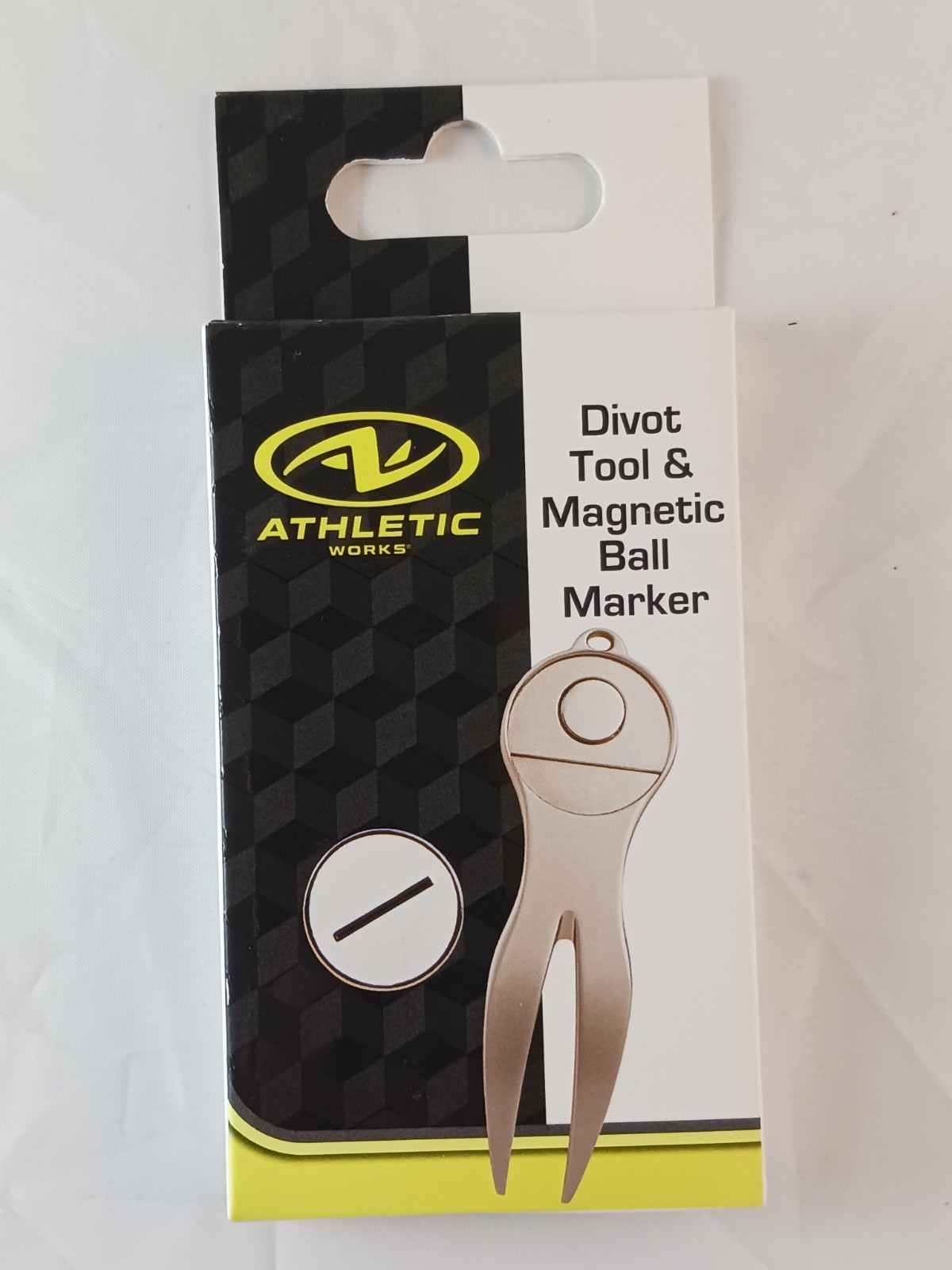 Athletic Works Divot Tool & Magnetic Ball Marker, New