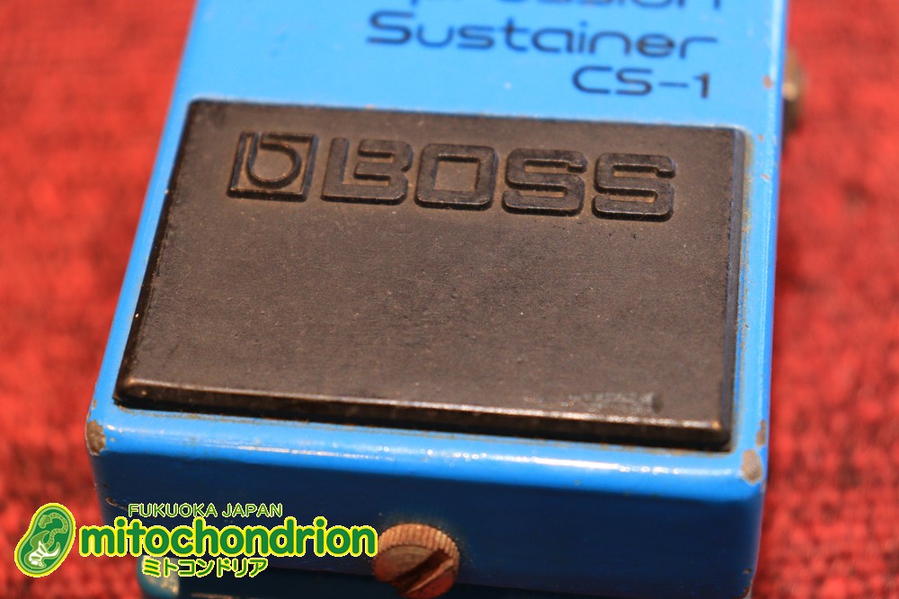 Boss 1979 Cs-1 / Compression Sustainer Silver Screw Skeleton Switch