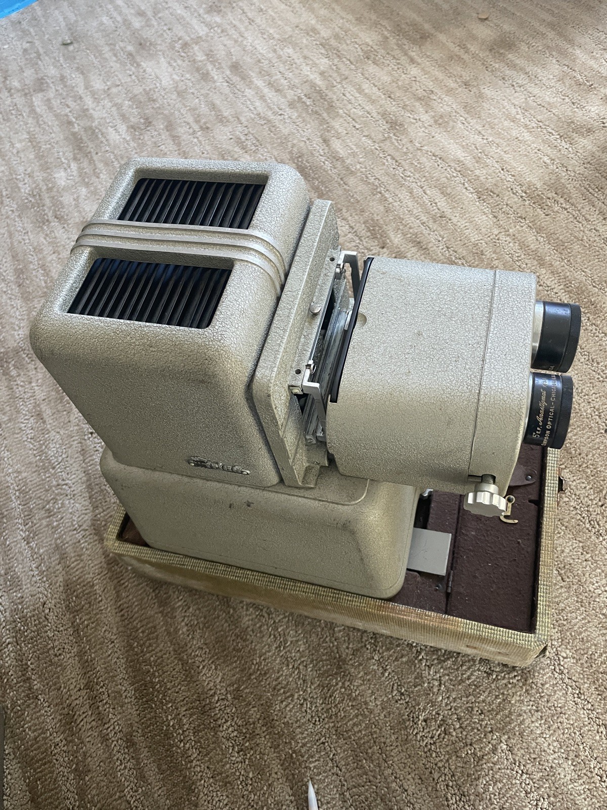 Vintage Compact Triad Stereo Slide Projector