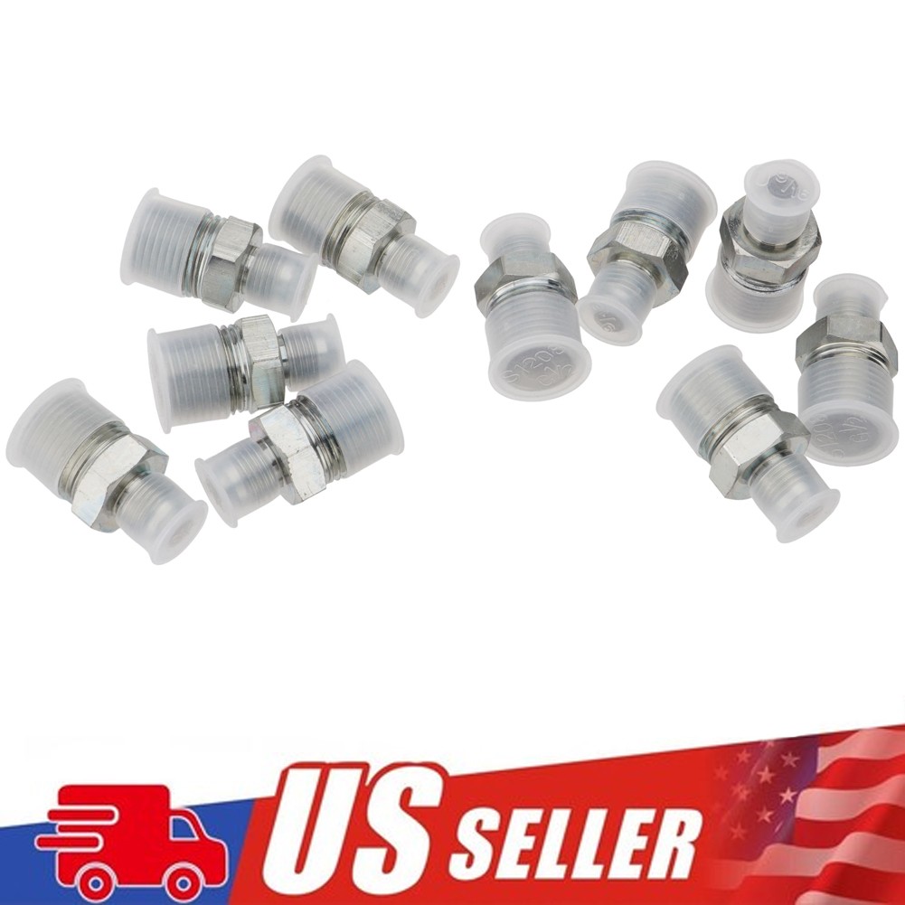 Pipe Adapter 3/8" Male 37° Flare JIC x 1/2" Male NPT Plated Hydraulic fitting 10