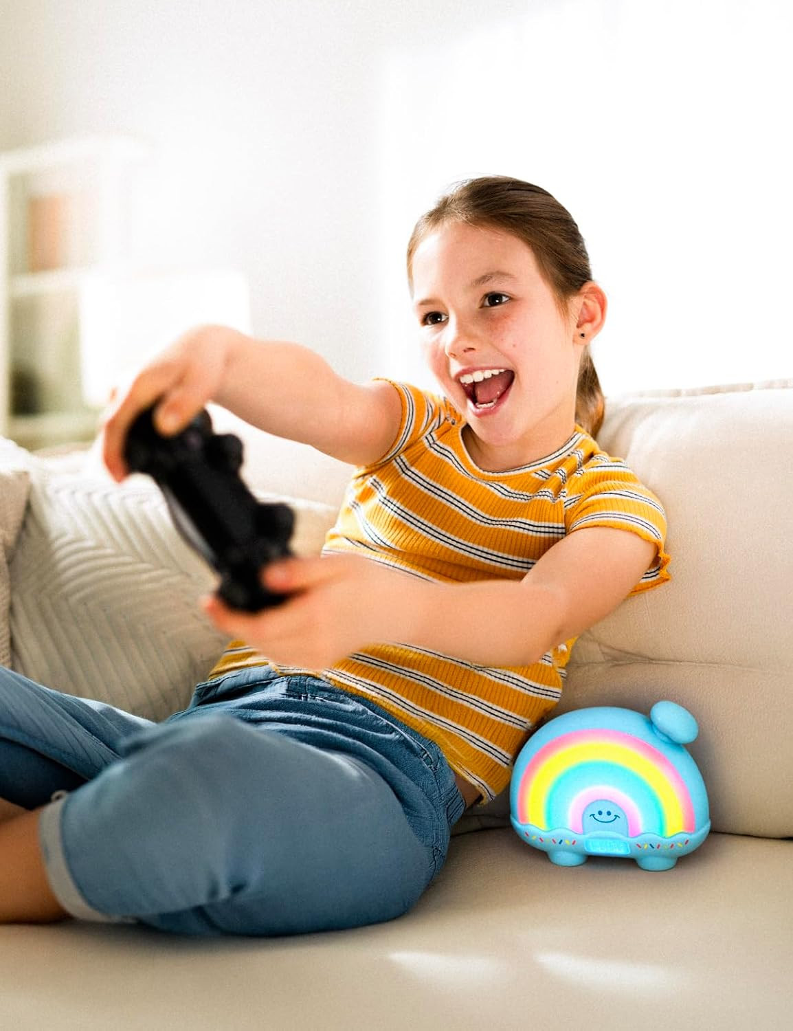 Timer Pal, Rainbow Visual Timer for Kids/Adults, 0-99 Minutes Light Timer | Rech