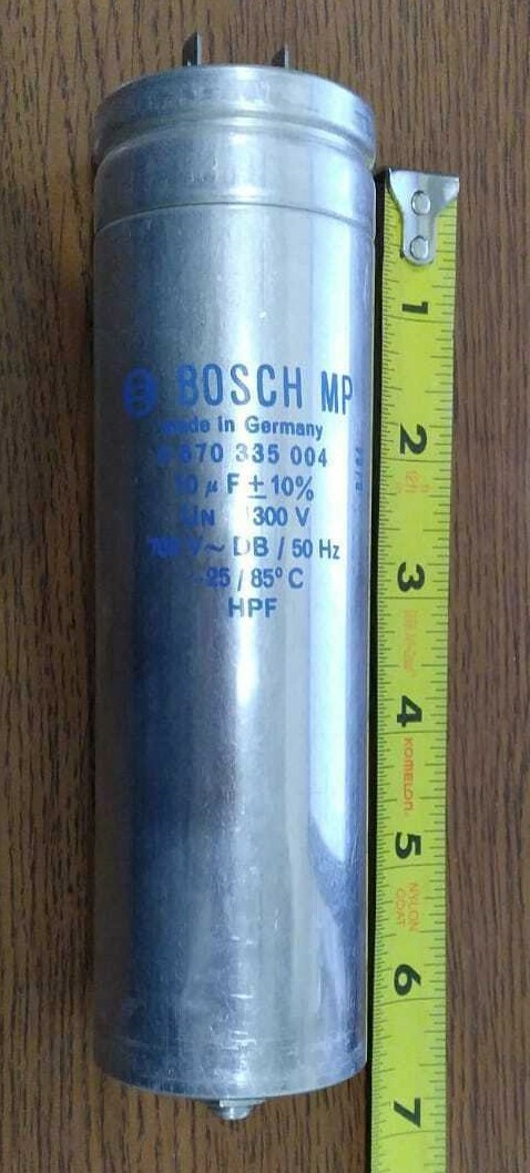 CAPACITOR Bosch MP 0 670 335 004