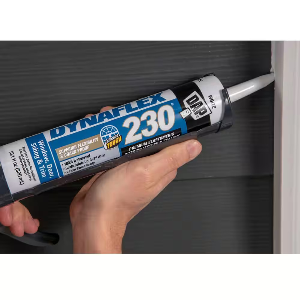 Dynaflex 230 10.1 Oz. Almond Premium Exterior/Interior Window Door and Trim Seal
