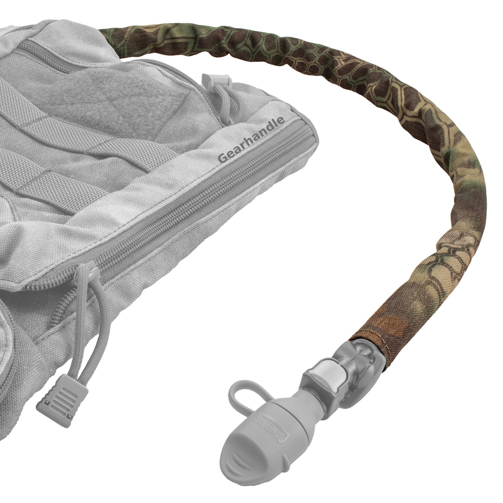 Kryptek Mandrake Tactical Hydration Pack Drink Tube Cover Sleeve... for Camelbak