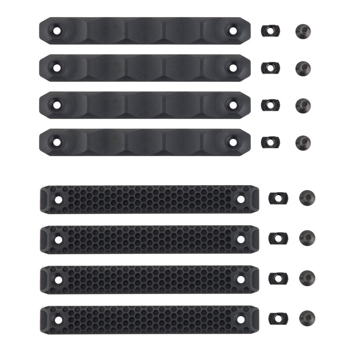 4Pcs/lot Rail Hand Protection Rail Cover Panel for M-lok System 120mm COS Play