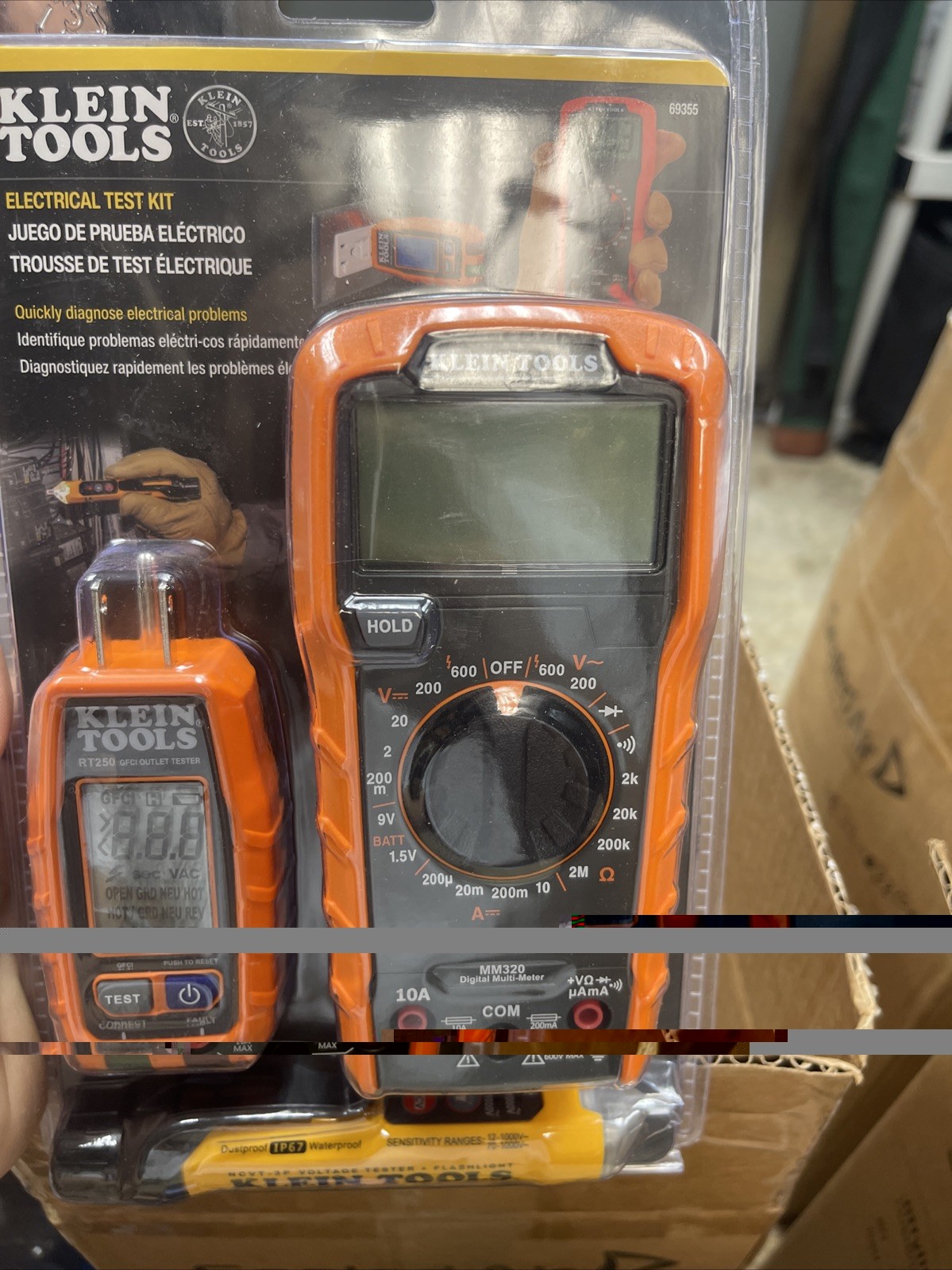 Klein Tools Electrical Test Kit 69355￼