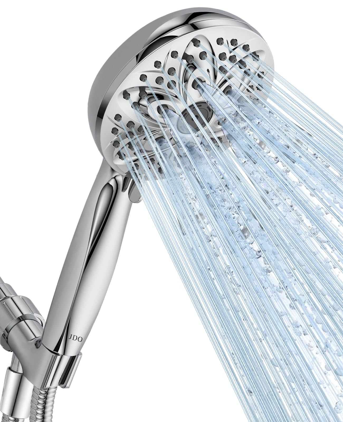 6 Setting Shower Head with Handheld JDO High Pressure Hand held Shower Head 4.7