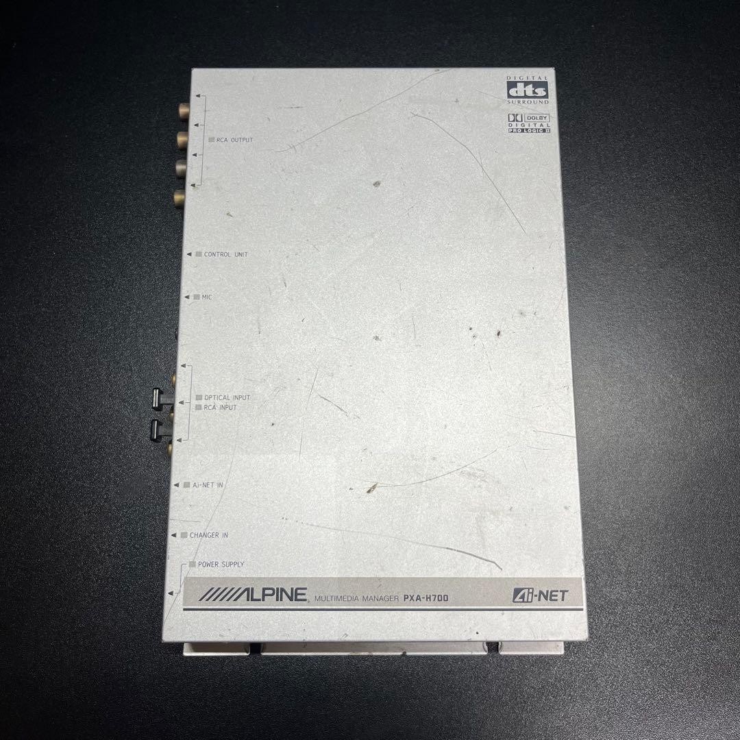 ALPINE PXA-H700 Digital Audio Processor Tested Working