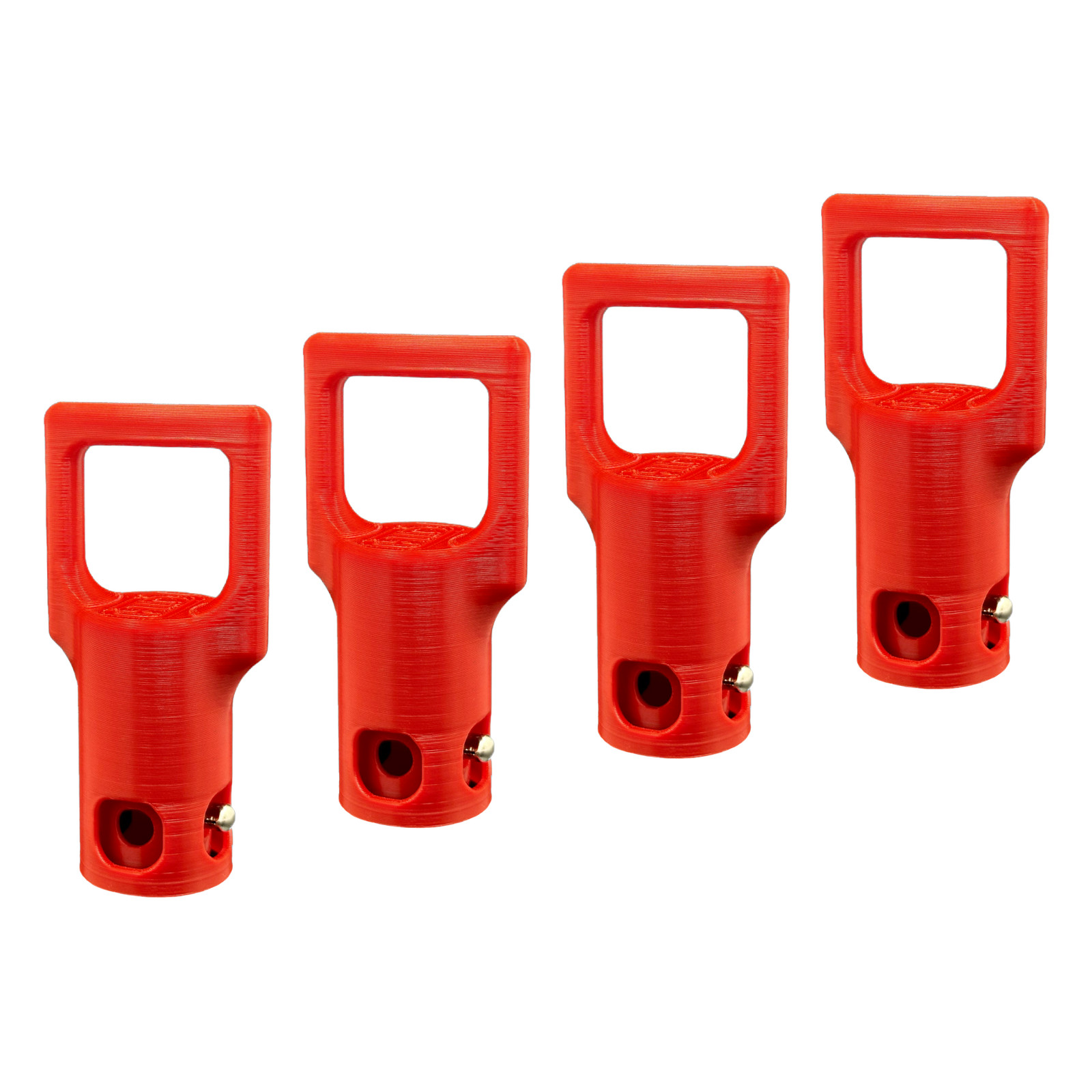Echo PAS Trimmer Attachment Hanger — Grease Guard & Spring Button Hooks (4 Pack)