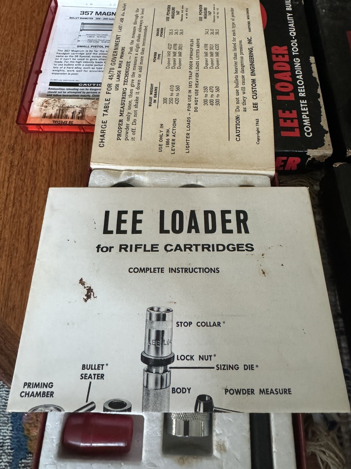 lee loader 45/70 govt. Vintage Complete