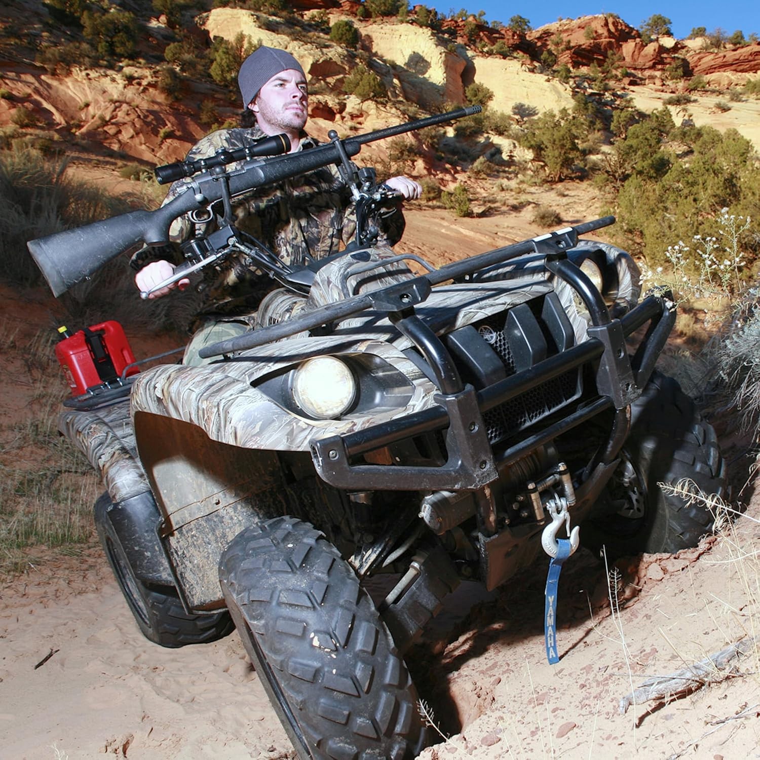Pack Rack - Gun & Bow for ATVs and Bikes - Model PR1 Single