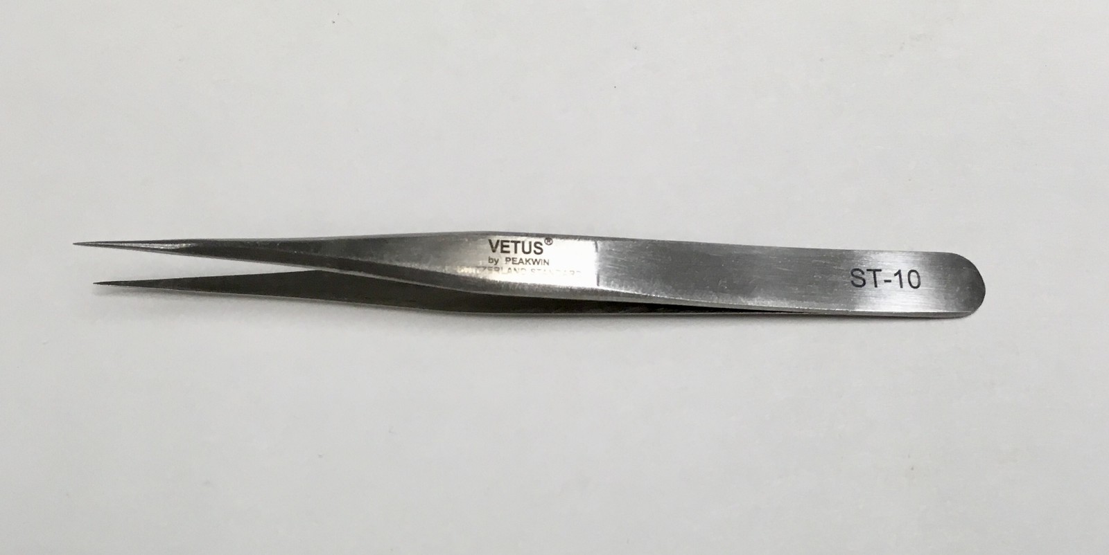 ST-10 Vetus Tweezers Eyelash Extension Tweezer Tweezers ST-10  ( 2-pack)