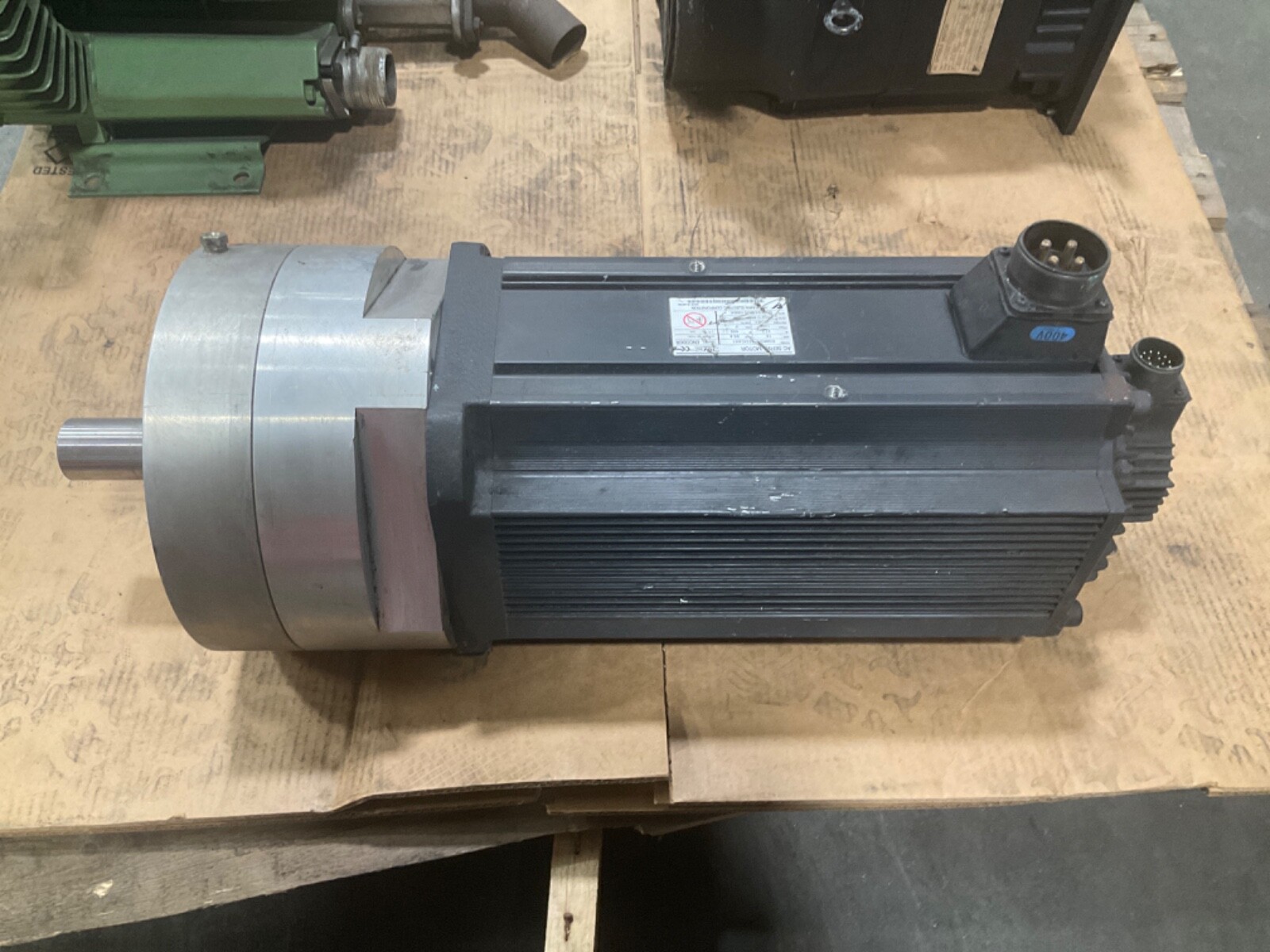 Yaskawa Motors AC Servo SGMGH-1EDCA61 15 kw With Mach lll Clutch #25DKi63