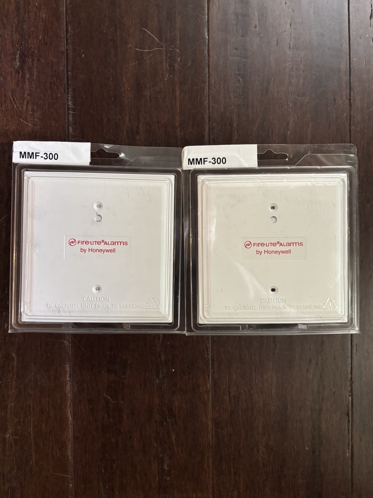Fire-Lite Alarms by Honeywell MMF-300 Alarm Parts & Accessories Lot of 2