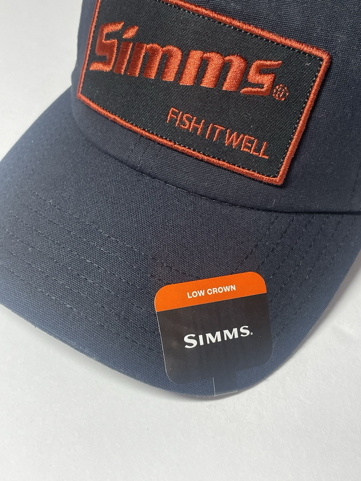 Simms Fish It Well Adjustable Low Crown Cap Black OSFM