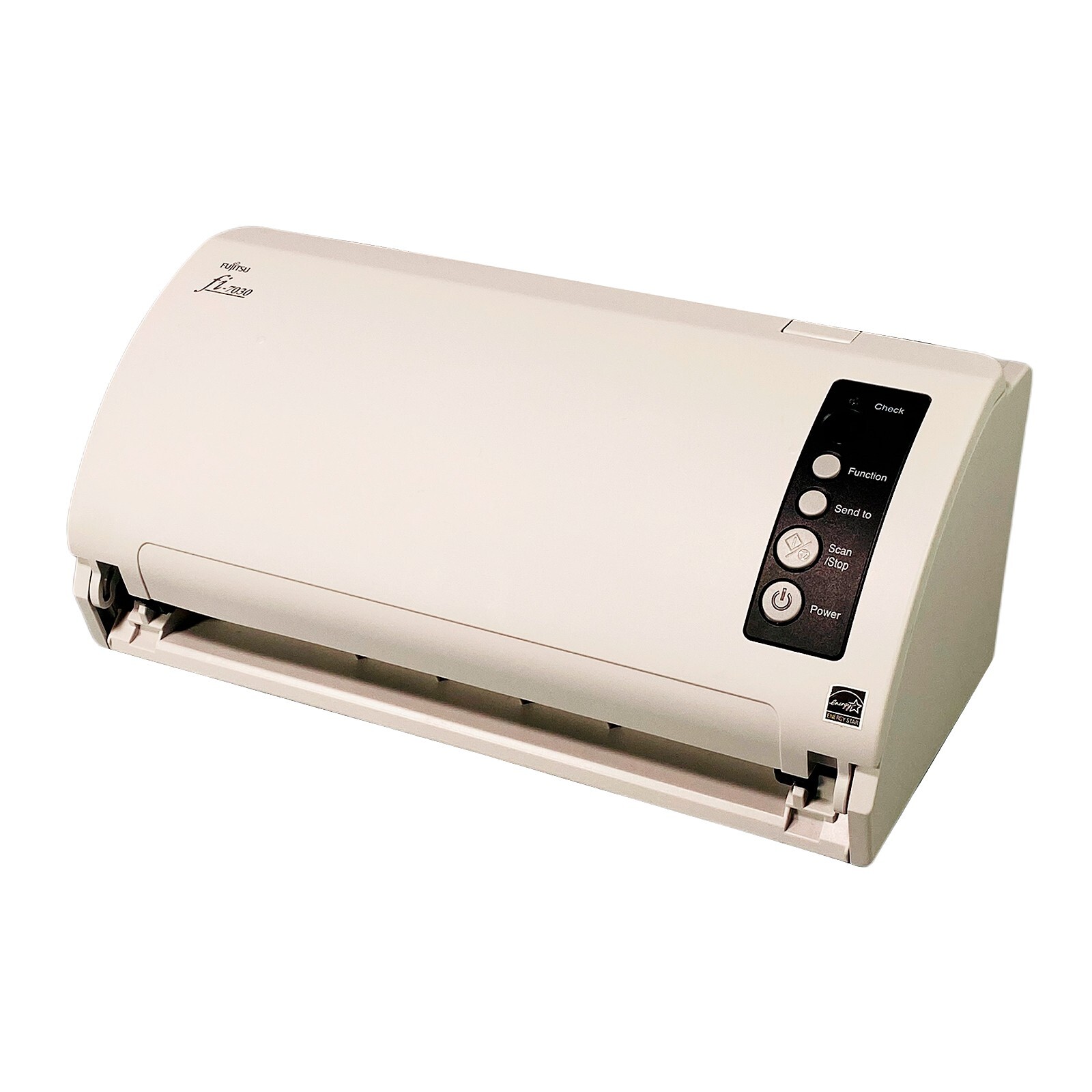 Fujitsu Fi-7030 ADF Color Duplex Document Scanner USB 2.0 NO TRAYS w/Bundle
