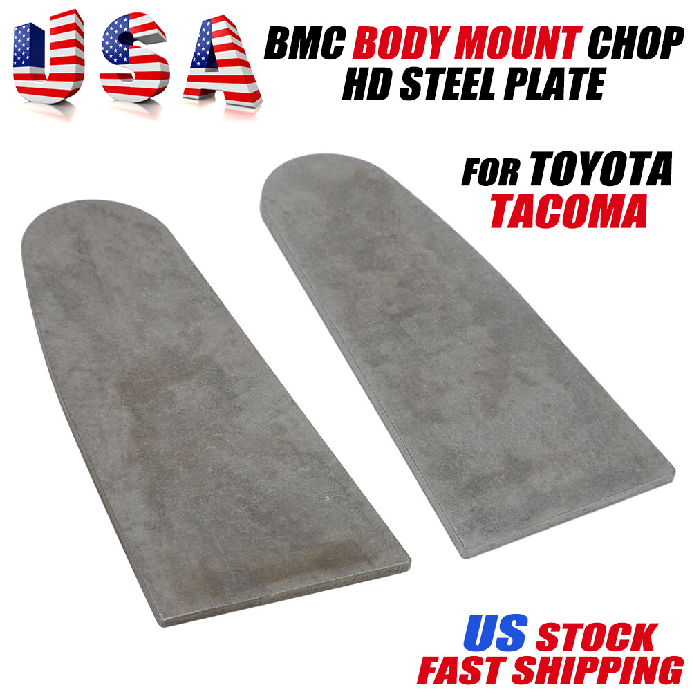 For Toyota Tacoma BMC Body Mount Chop Steel Plate, Gen2 Gen3 Tacoma 2005-2021 US