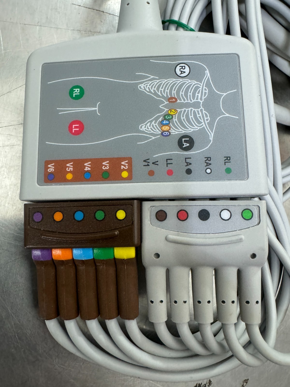 GE 2017006-001 Multi-Link ECG Trunk Cable - Pre-Owned