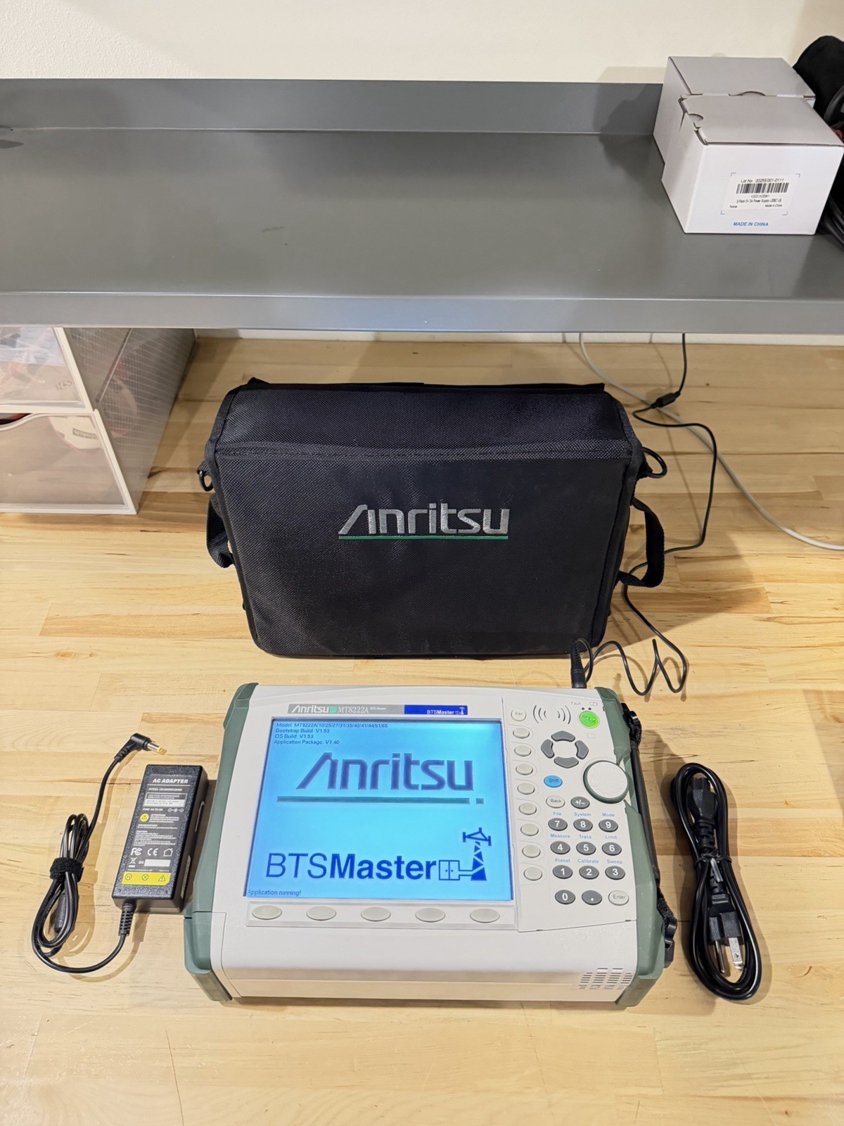 ANRITSU MT8222A BTS MASTER MULTI-FUNCTIONAL BASE STATION ANALYZER (TESTED)